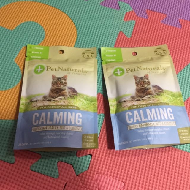 Pet Naturals Of Vermont Calming For Cats 30 Chews 1 59 Oz 45g On