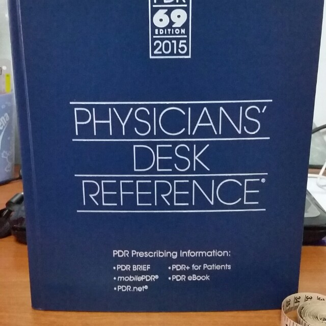 Physician Desk Reference Books Stationery Textbooks On Carousell