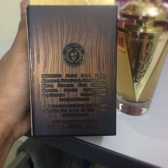 Price Reduced Tekram Ayounek EDP Al Zaafaran Perfume Original Dubai