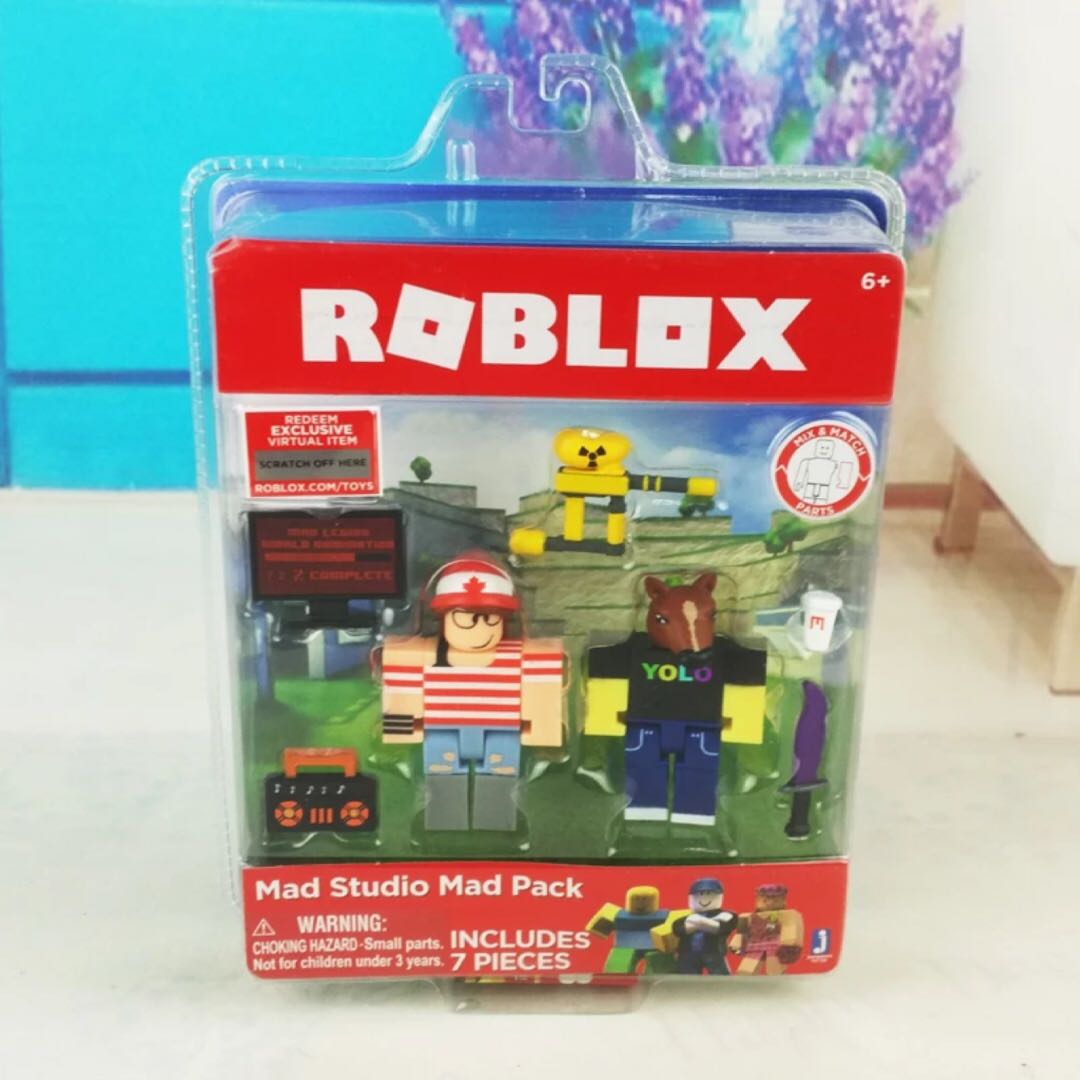 Roblox Mad Studio Mad Pack Babies Kids Toys Walkers On Carousell - roblox mad studio mad pack game pack