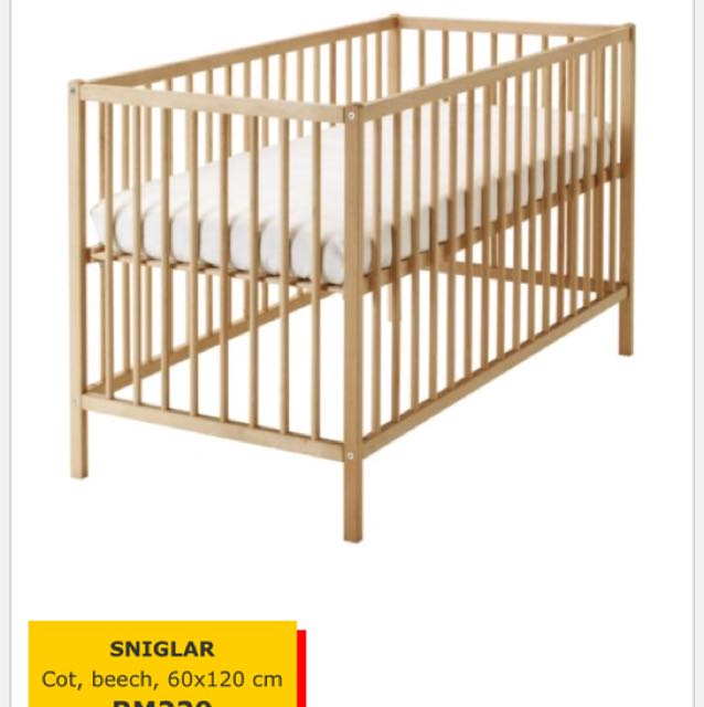 sniglar baby cot