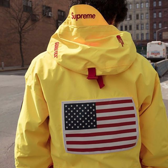 the north face flag hoodie