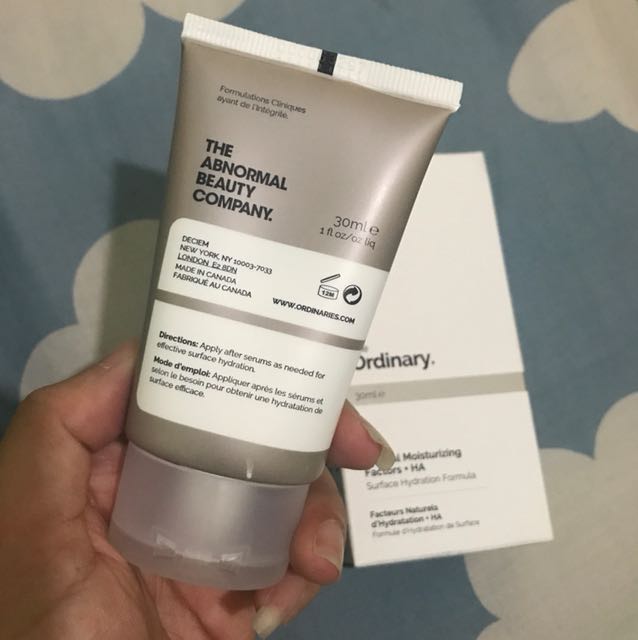 kandungan the ordinary moisturizer