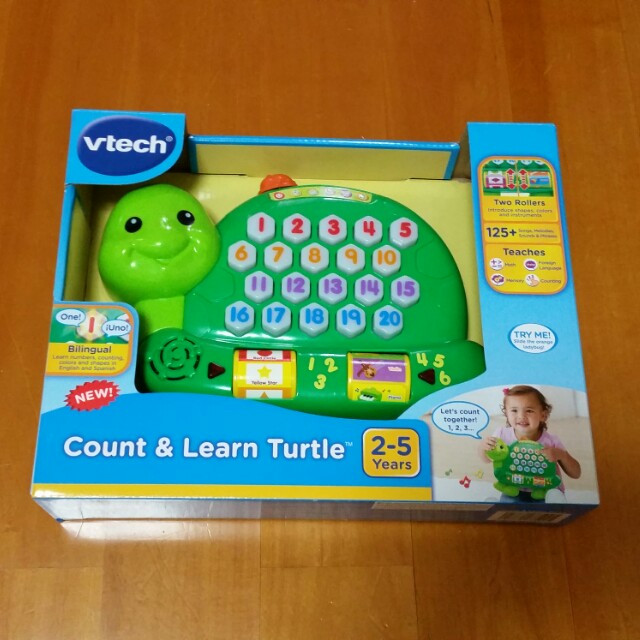 vtech number fun turtle