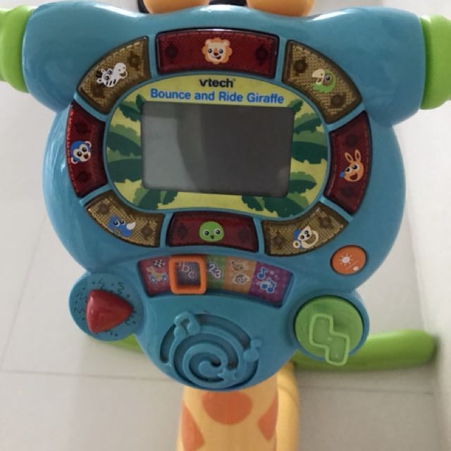 vtech bounce and ride giraffe