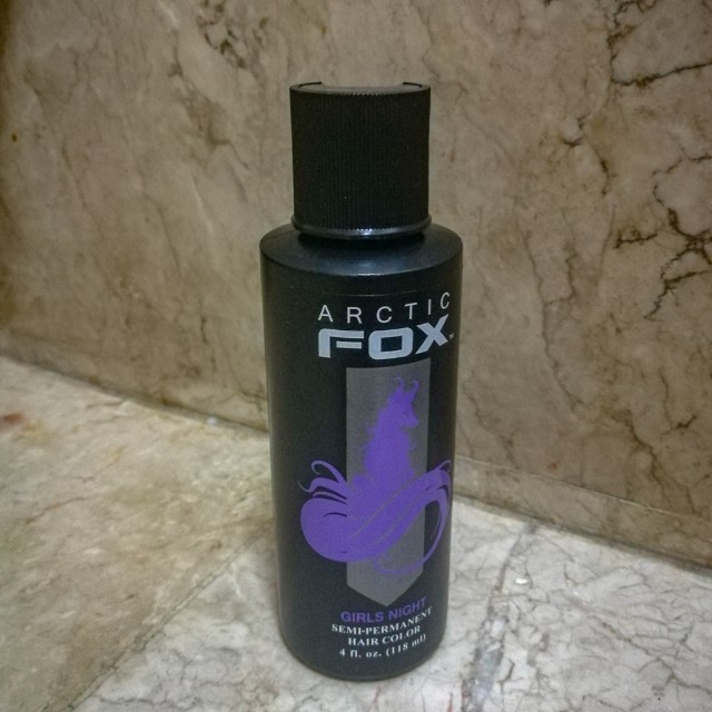 Arctic Fox Girls Night Purple Hair Dye On Carousell
