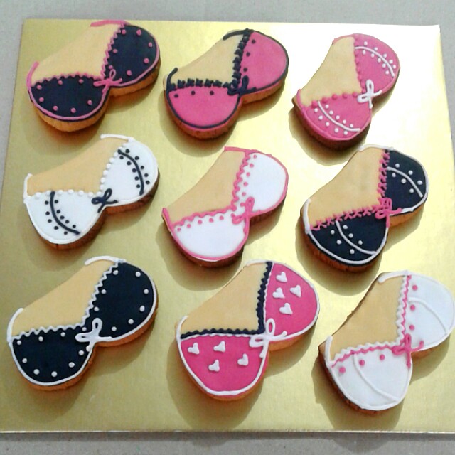 Bra And Panty Sugar Cookies 