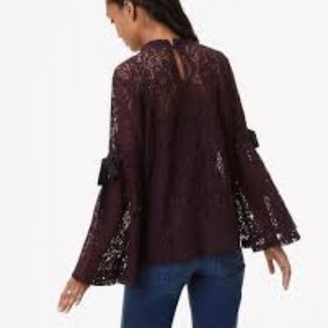 loft bell sleeve top