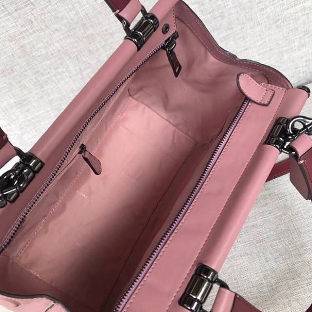 Grace bag with quilting and rivets on sale