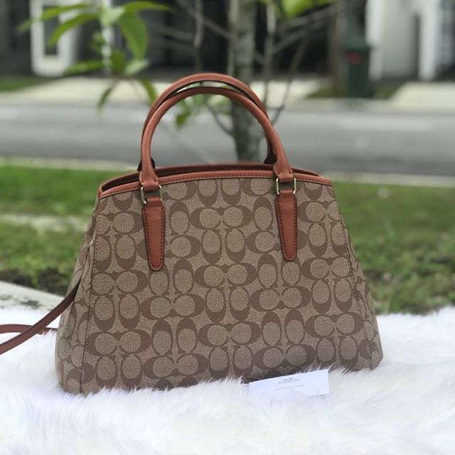 Coach mini margot clearance carryall