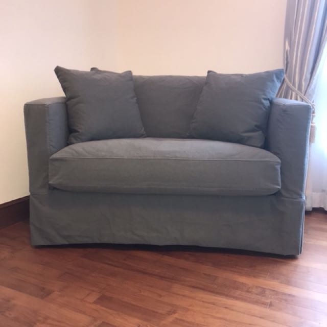 Compact Crate Barrel Twin Sofa Bed Furniture Sofas On Carou