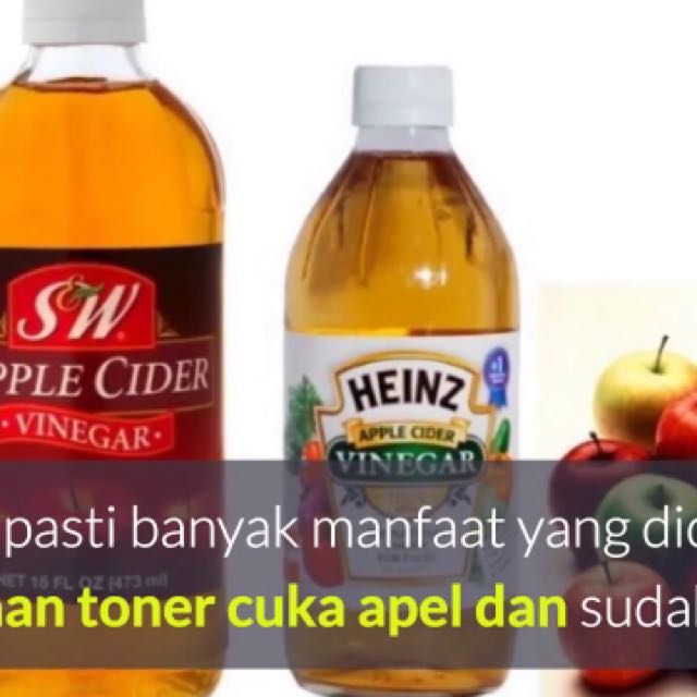 Cuka Apple Cider Sw Kesehatan Kecantikan Kulit Sabun Tubuh Di Carousell