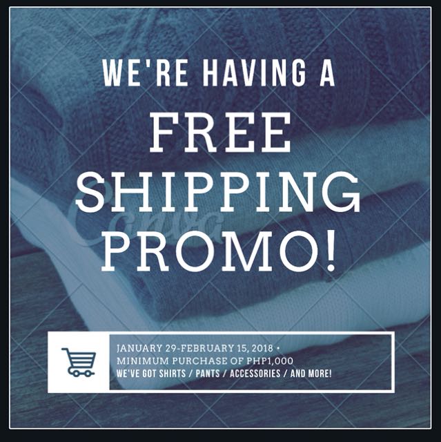 Free 2025 shipping promo