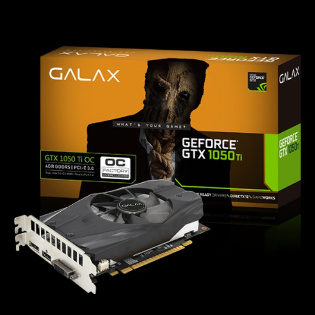 Galax gtx 1050 ti oc deals