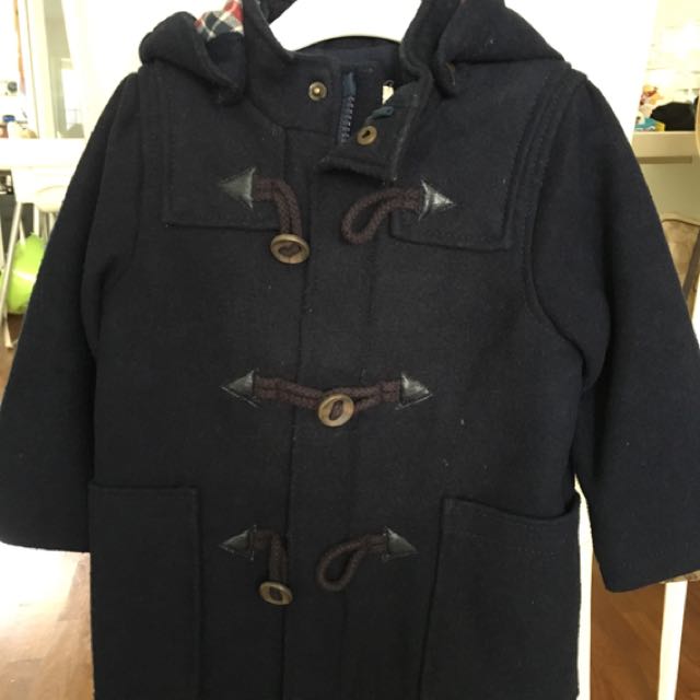 H M Blue Winter Jacket Size 86 Toddler Boy Babies Kids Boys