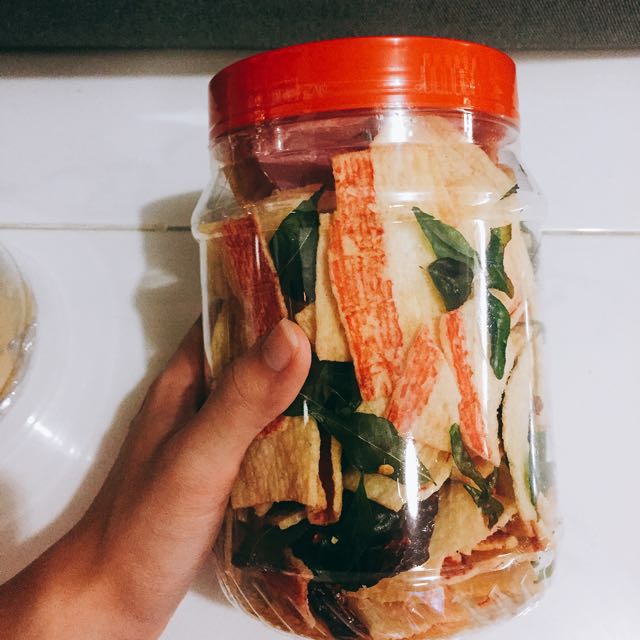 Homemade crab stick crabmeat crackers, Food & Drinks, Homemade Bakes on