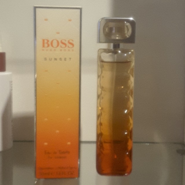 hugo boss sunset