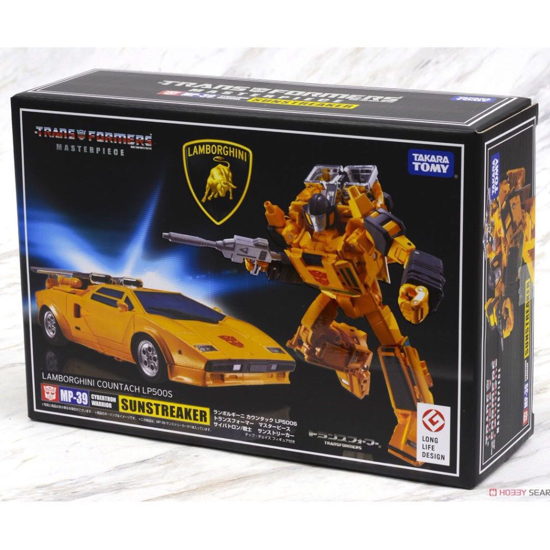 Transformers Masterpiece MP39 Sunstreaker Figure 18CM Toy New in Box 