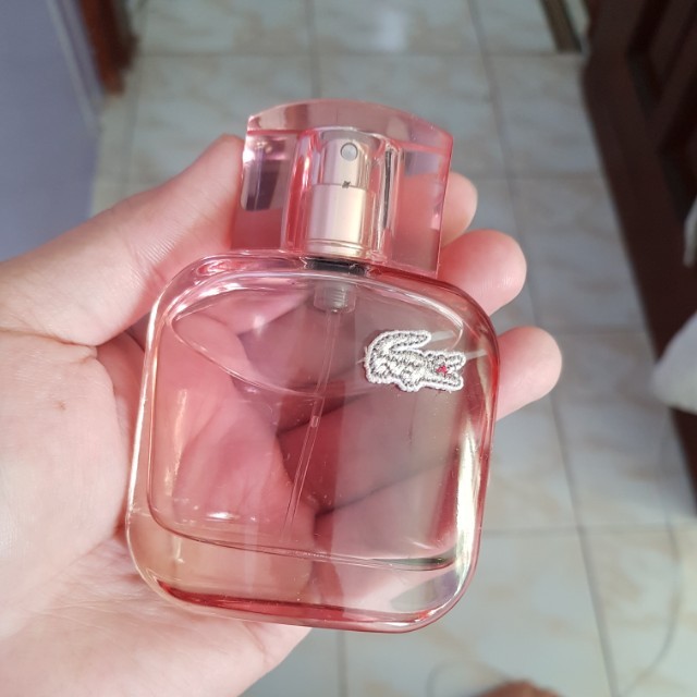 Lacoste Pink Perfume, Beauty & Fragrance & Deodorants on Carousell