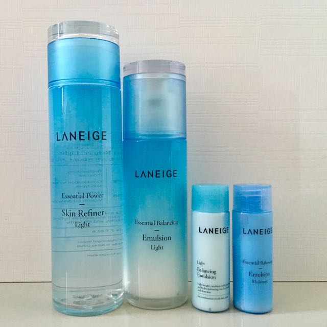 Laneige Light Series Toner And Emulsion Health Beauty Skin