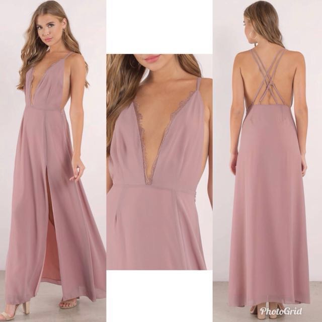 mauve maxi
