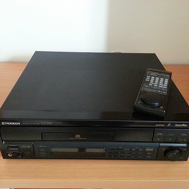 Pioneer CLDS350 LaserDisc & CD Player with Remote & Manual, Audio