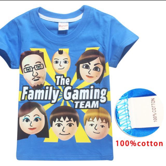 fgteev roblox 26 Po Roblox Fgteev Family Tee Babies Kids Boys Apparel On Carousell