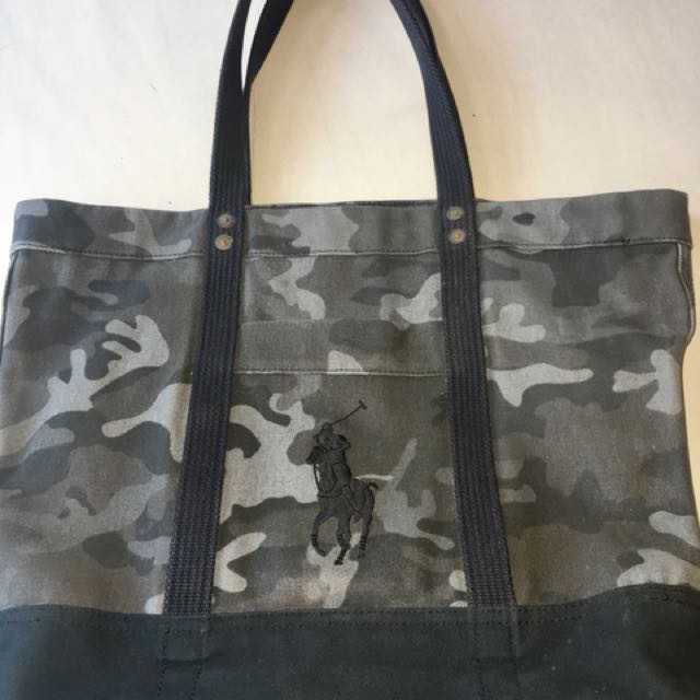 Ralph lauren clearance camo tote bag