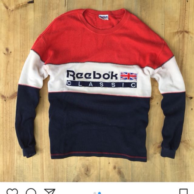 reebok classic crewneck