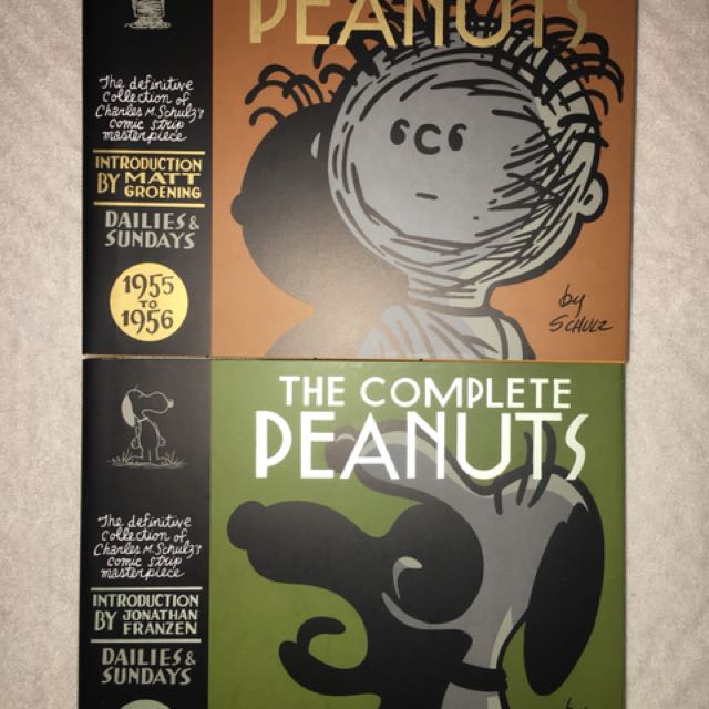 Snoopy 史努比全集漫畫1955 1956 1957 1958 The Complete Peanuts 圖書 漫畫在旋轉拍賣