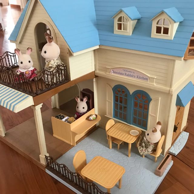 sylvanian families rabbit house