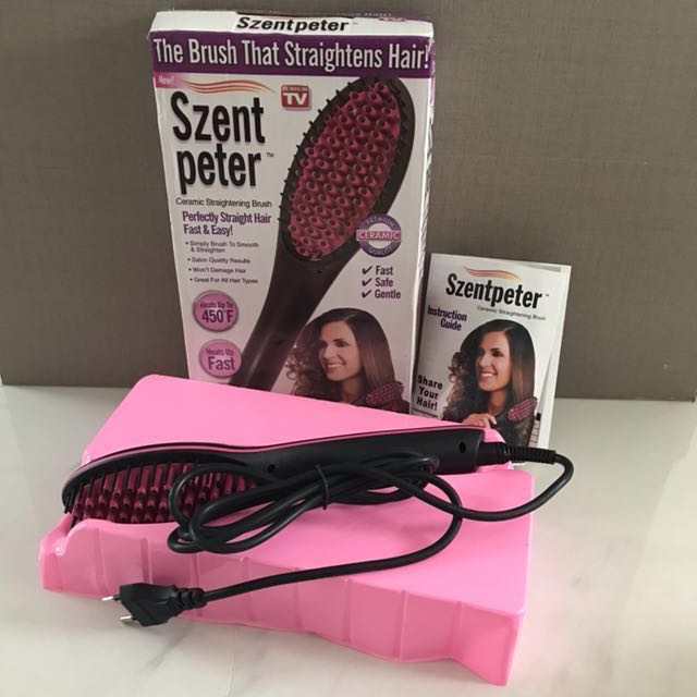 Szent peter best sale ceramic straightening brush