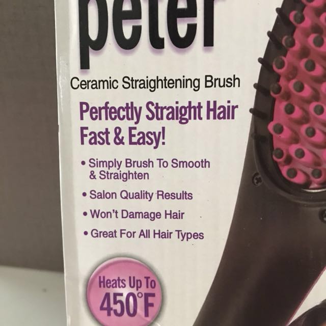 Szent peter hotsell ceramic straightening brush