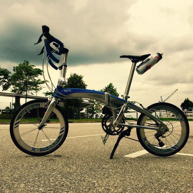 tern verge x18 folding bike