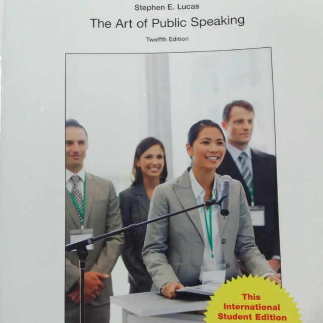 GET1008 The Art of Public Speaking 12th Edition, Hobbies & Toys, Books ...