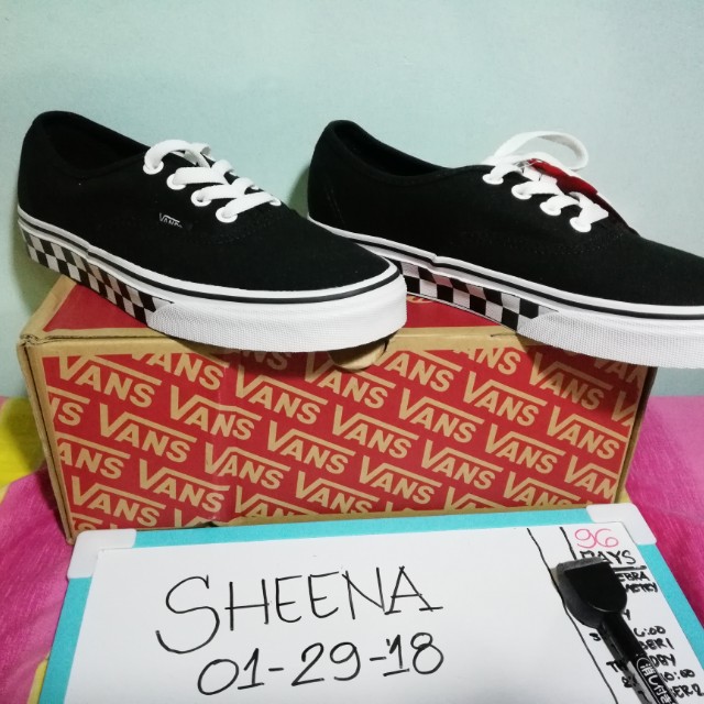 vans checker tape