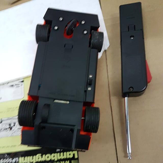 Vintage countach lp 500s rc remote control car, Hobbies