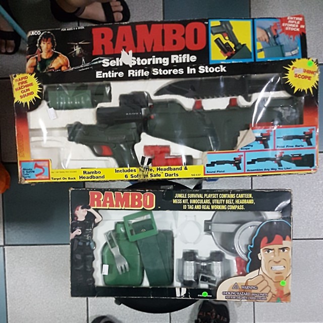 Rambo playset sales
