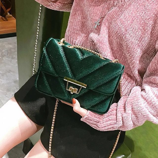 Vior Velvet Chic Sling Bag springclean60