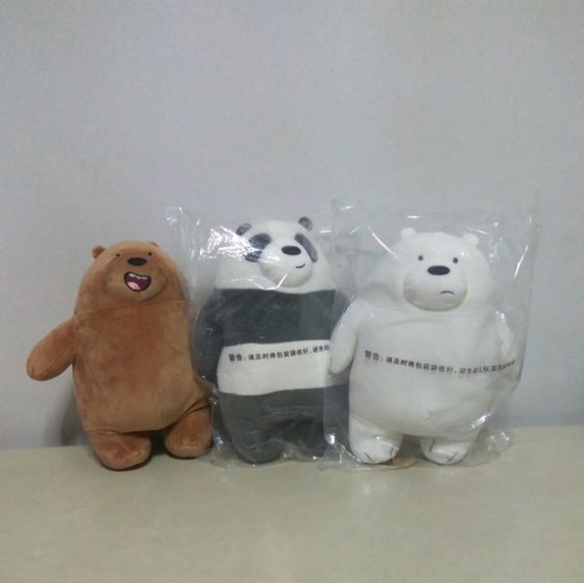 We bare bears standing plush store