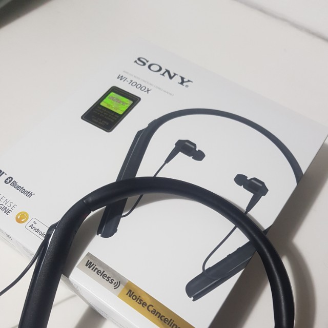 Wts Sony Wi1000x Black Wi 1000x Electronics Audio On Carousell Wts Sony Wi1000x Black Wi 1000x Electronics Audio On Carousell