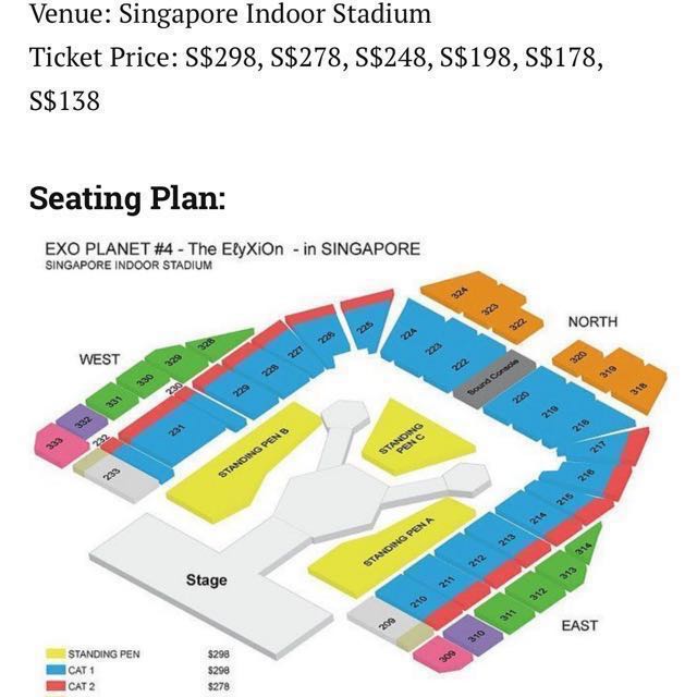 Exo singapore concert 2018