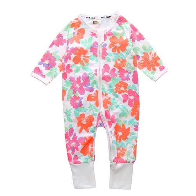 baby zip sleepsuit