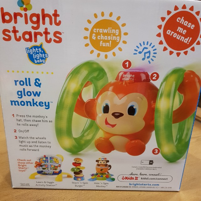 roll and glow monkey