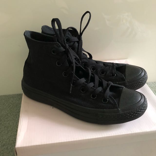 chuck taylor all star classic high top black