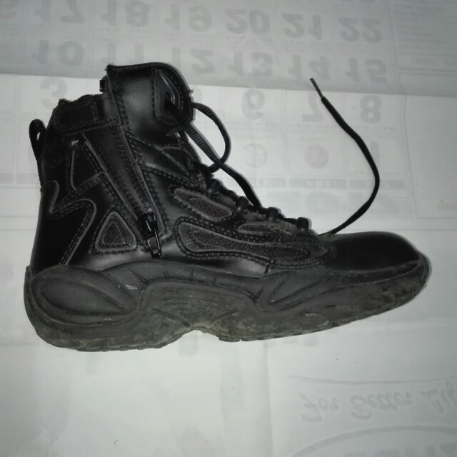 CONVERSE C8678 Rapid Response Side Zip Black 6in Boots Men s