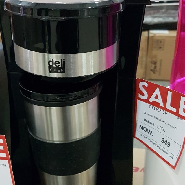 Deli Chef Personal Coffee Maker, TV 