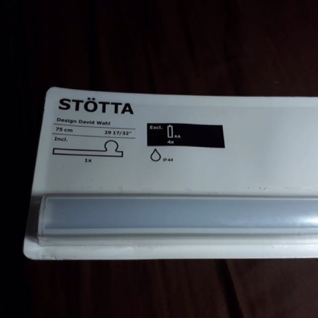 Ikea Stotta Long Led Lighting With Sensor Home Furniture Furniture Fixtures Lighting And Electricals On Carousell