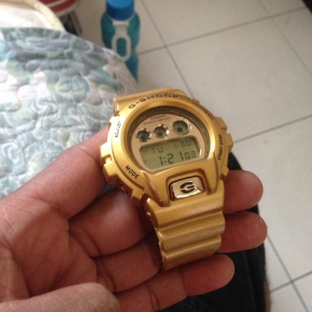 g shock dw gold