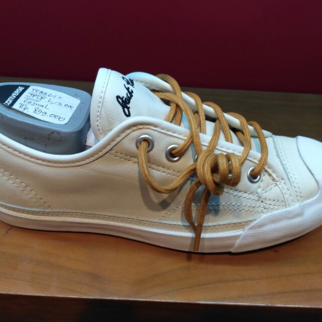 Jual sepatu converse jack purcell - original baru 1 x pakai, Wanita, Sepatu di Carousell